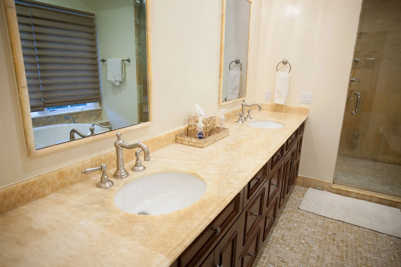 Honey Onyx Vanity Cleaning Honey Onyx Vanity Cleaning