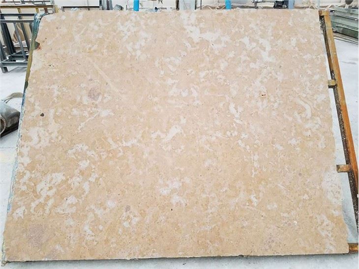 Roman Gold Limestone Slab