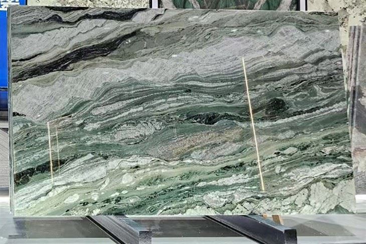 Tropical Green Marble Big Slab