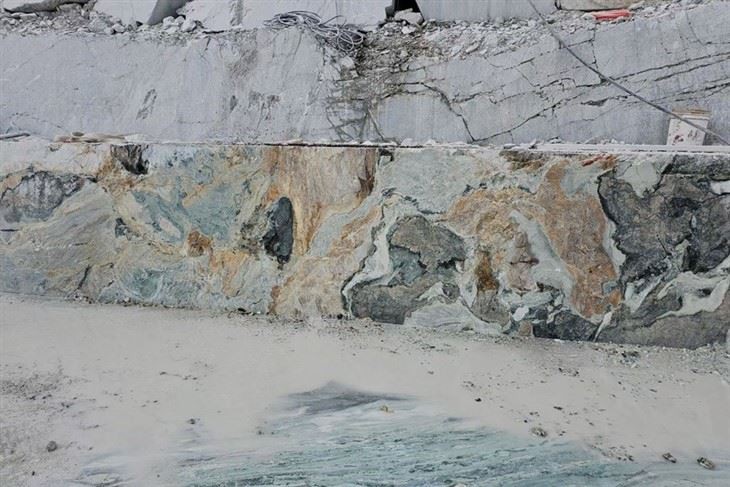 Tropical Green Marble Mine